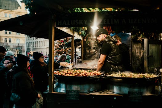 Praha: Nejlepší Zážitky s Street Food v Evropské Metropoli