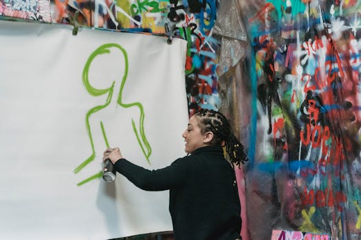 Praha Ožívá: Naučte se Street Art a Mural na Workshopu